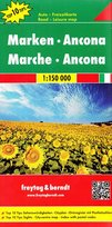 Marken, Ancona. Mapa 1:150 000 Opracowanie zbiorowe