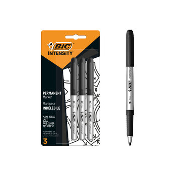 Marker Czarny Bic Intensity Permanent Fine 1.8Mm 3Szt. - BIC