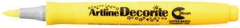 Marker Decorite Brush, żółty - Toma