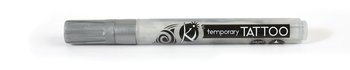 Marker do ciała, srebrny, 6 ml - Ki-Sign