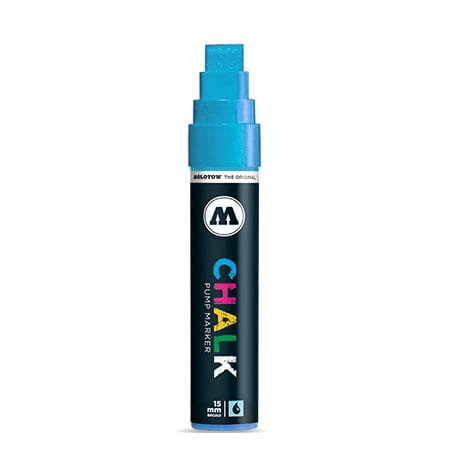 Zdjęcia - Pisak Molotow Marker kredowy  - 15 mm - neon blue 