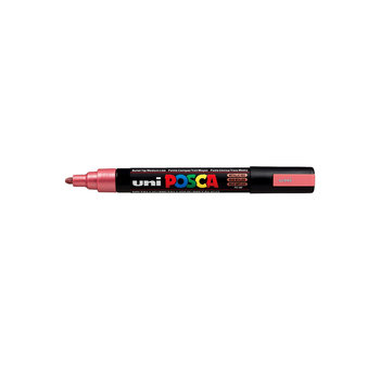 Marker Posca PC-5M - Uni – metallic czerwony - POSCA