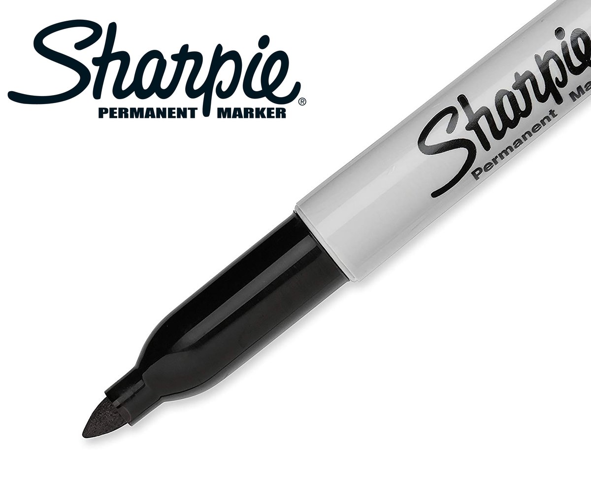 Zdjęcia - Pisak Sharpie Marker  Fine czarny - S0810930 