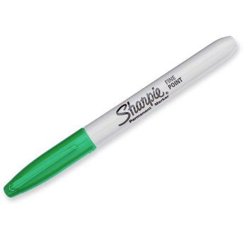 Marker Sharpie Fine zielony - S0810960 - Sharpie