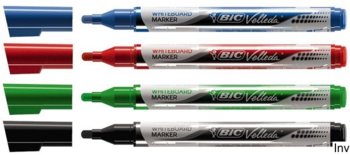 Marker Suchościeralny Bic Velleda Liquid Ink Pocket Zielony, 902090 - BIC