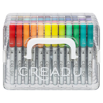 Markery akrylowe, brush, Creadu, 48 kolorów - Creadu