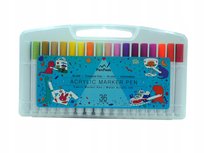 Markery Akrylowe do kamieni Pisaki Acrylic Marker Mazaki Zestaw 