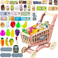 Market Produkty Koszyk Wózek Na Zakupy Zakupowy Supermarket