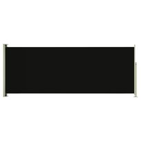 Markiza boczna UV 117x300 cm, czarna
