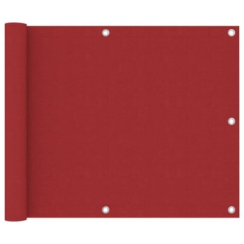 Markiza boczna wodoodporna 75x600 cm, czerwona - Zakito Europe