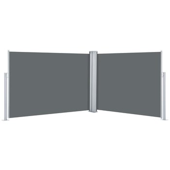 Markiza boczna z ekranem, 120x(0-1000) cm, antracy - Zakito Europe
