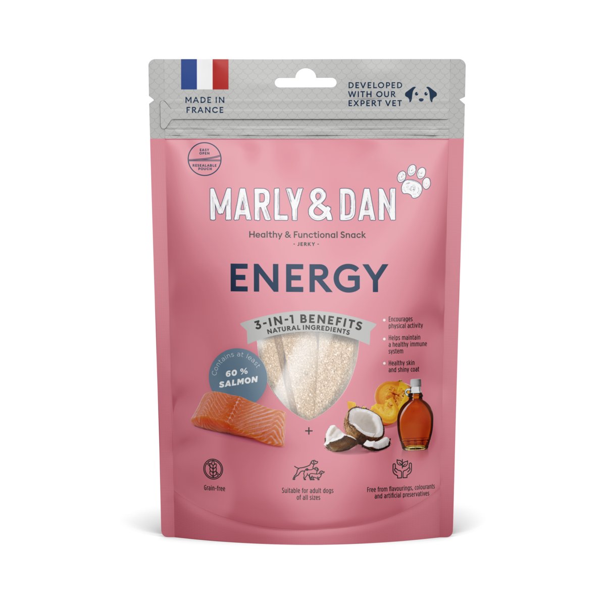 Marly&Dan Jerky Energy 80G Przysmak Dla Psa Bogadent Sklep