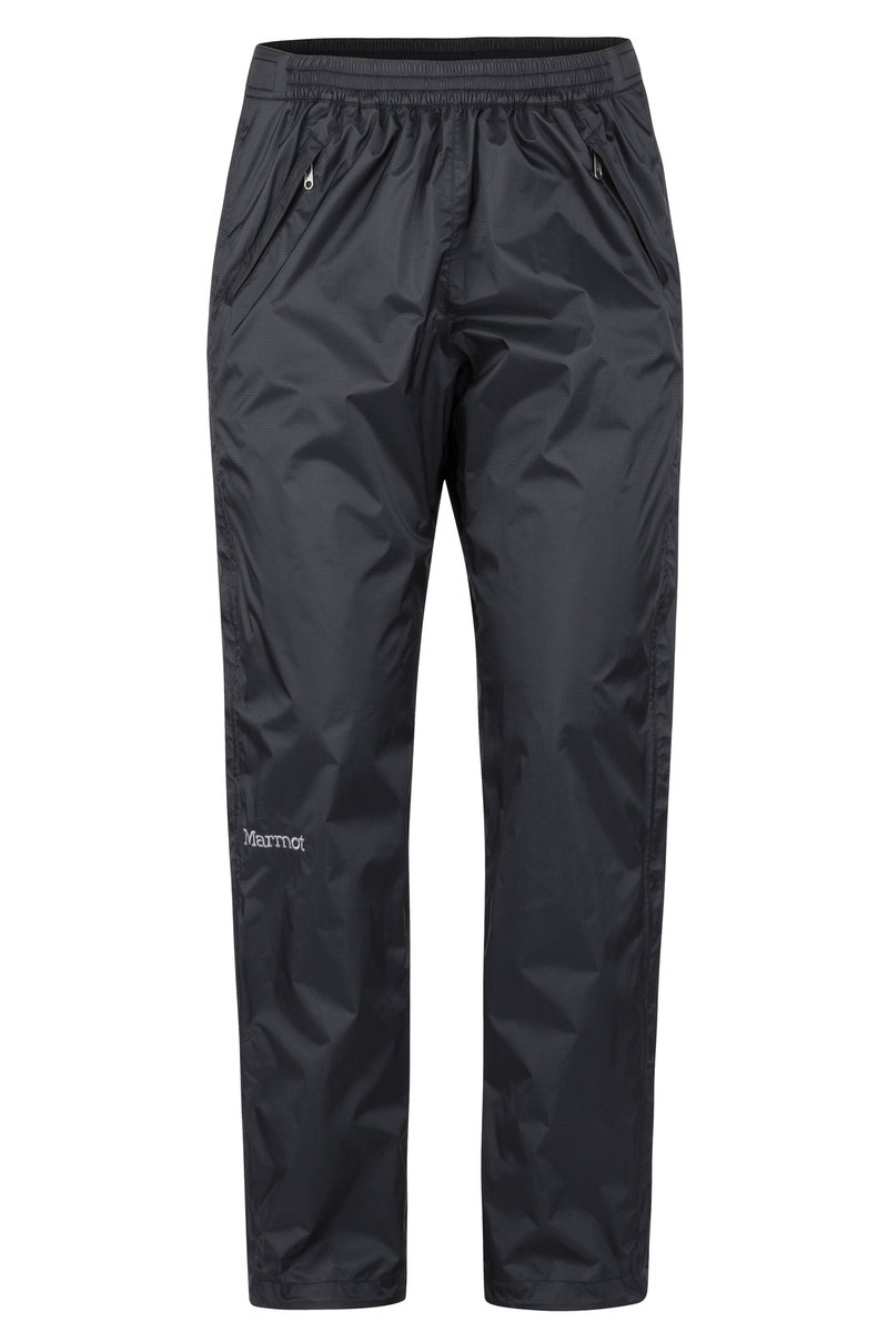 Marmot, Spodnie damskie, PreCip Eco Full Zip, czarny, rozmiar XL