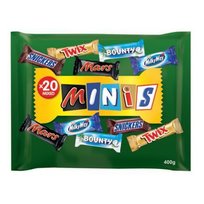MARS MINIS Mixed 20 batoników 400g
