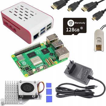 Marstudy Raspberry Pi 5 zestaw startowy edycja 128 GB 8 GB RAM nowy 2024 - Raspberry Pi