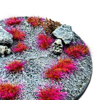 Martian Fluor Tufts 6mm On Fire Purple - Fluorescencyjne Fioletowe Kępki Green Stuff World