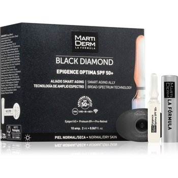 MartiDerm Black Diamond Epigence Optima SPF 50+ serum ochronne w ampułkach SPF 50+ 10x2 ml - Martiderm