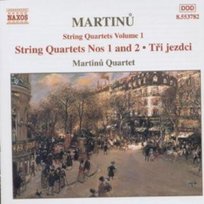 Martinu: String Quartets. Volume 1 Various Artists