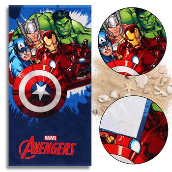 MARVEL Avengers Ręcznik bawełniany, ręcznik plażowy 70x140 cm OEKO-TEX - Marvel