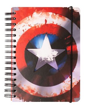 Marvel Captain America - notes A5 14,8x21 cm - Marvel