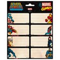 Marvel Comics Avengers - naklejki na zeszyt 16x20 cm - Marvel