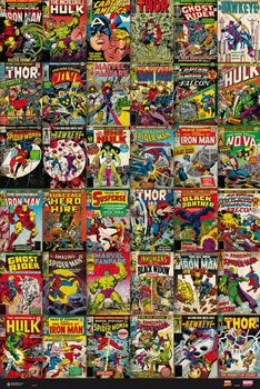 Marvel Comics Classic Covers - plakat 61x91,5 cm - Grupo Erik