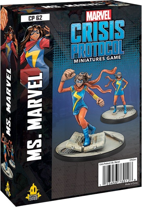 Фото - Настільна гра Fantasy Flight Games Marvel Crisis Protocol: Ms. Marvel gra karciana 