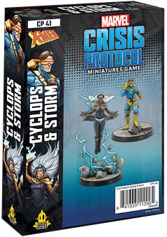 Marvel Crisis Protocol: Storm & Cyclops gra karciana Fantasy Flight Games - Fantasy Flight Games