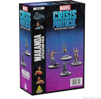 Marvel: Crisis Protocol - Wakanda Affiliation Pack, Atomic Mass Games - ATOMIC MASS GAMES