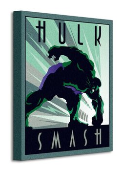 Marvel Deco Hulk - obraz na płótnie - Art Group