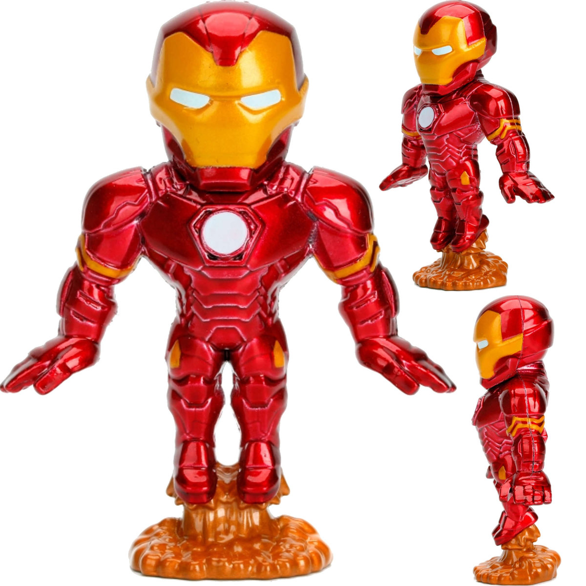 Zdjęcia - Figurka / zabawka transformująca Jada Marvel Iron Man Figurka Kolekcjonerska Metalfigs Avengers 