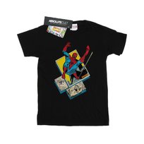 Marvel Męska Koszulka Spider-Man Block T-Shirt (L / Czarny) Marvel