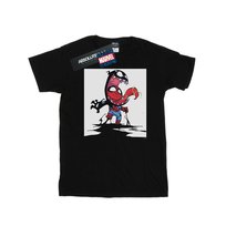 Marvel Męska Koszulka Z Kreskówki Spider-Man Venom (S (52-55 Cm) / Czarny) Marvel