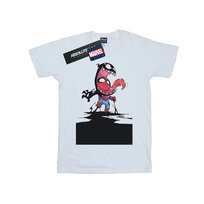 Marvel Męska Koszulka Z Kreskówki Spider-Man Venom (XXL (193cm) / Ciepły Biały) Marvel