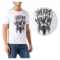 MARVEL PODKOSZULEK T-SHIRT Z NADRUKIEM "WE ARE VENOM" ROZMIAR S KOLOR BIAŁY Marvel