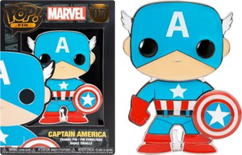 Funko POP! Pin: Marvel - Captain America