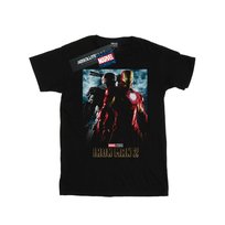 Marvel Studios Męska Koszulka Z Plakatem Iron Man 2 (S (52-55 Cm) / Czarny) Thor