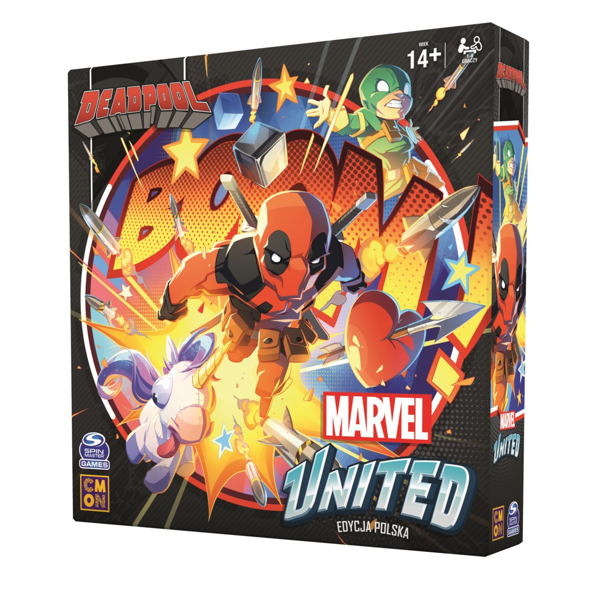 Marvel United: Deadpool gra rodzinna Portal Games