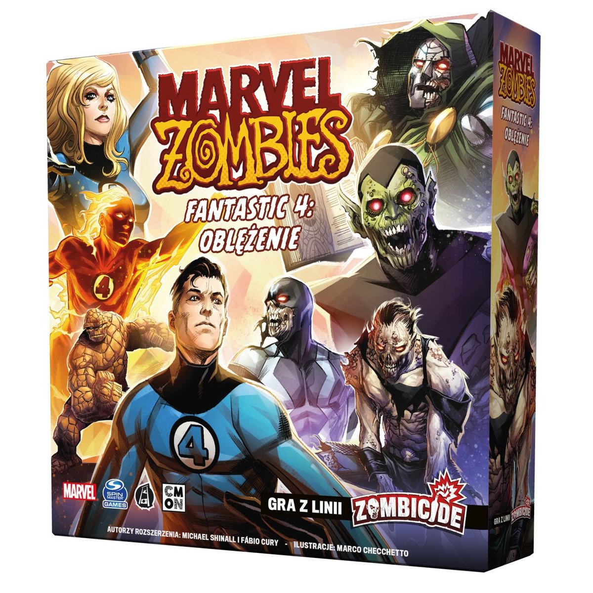 Marvel Zombies: Fantastic 4, gra planszowa, Portal Games