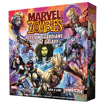 Marvel Zombies Guardians of Galaxy SET, gra planszowa, Portal Games - Portal Games