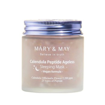 Mary&May, Calendula Peptide Ageless Sleeping Mask, Maseczka do twarzy, 110g - Mary&May