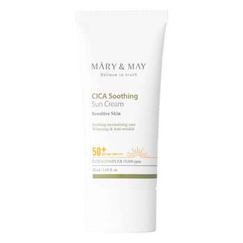 Mary&May CICA Soothing Sun Krem do opalania SPF50+ PA++++ 50ml - Mary & May