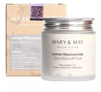 Mary&May, Lemon Niacinamide Glow Wash off Pack, 125g - Mary&May