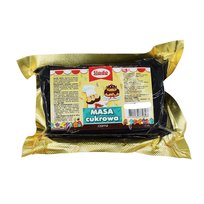 Masa Cukrowa Czarna Lukier Plastyczny 250 g Slado