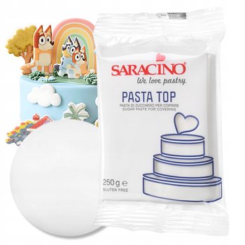 Masa cukrowa do modelowania biała White Model Paste 250g - Saracino - Saracino