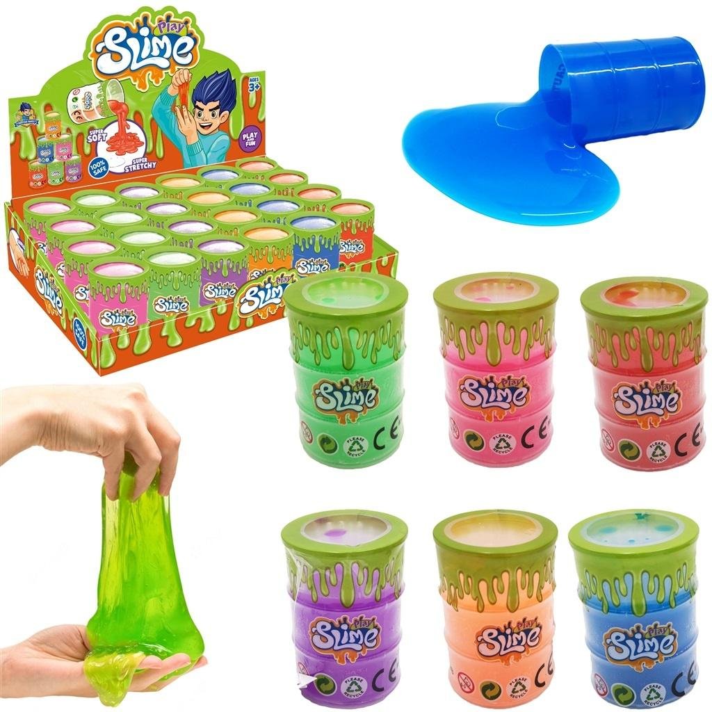 Masa magiczna slime 80g beczka MIX - Inna marka | Sklep EMPIK.COM