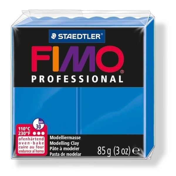 Zdjęcia - Kreatywność i rękodzieło STAEDTLER Masa plastyczna termoutwardzalna Professional, Fimo, niebieska, 85 g 