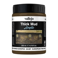 Masa strukturalna vallejo 26.807 european thick mud texture 200 ml. Vallejo