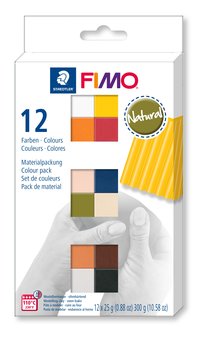Masa termoutwardzalna Fimo soft, zestaw 12 kostek, Staedtler - Staedtler