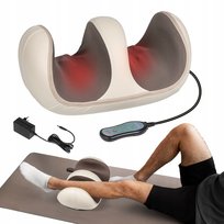 Masażer do stóp i nóg grzanie 42°C Shiatsu Rebel 20 głowic pilot Rebel Electro